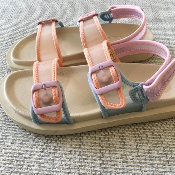 ZARA Stylish Kids Sandals in Pink and Orange 33 - Picture 4 of 9